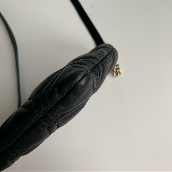 Kate Spade Presley Astor court black pleather WOC crossbody bag - Picture 5 of 16